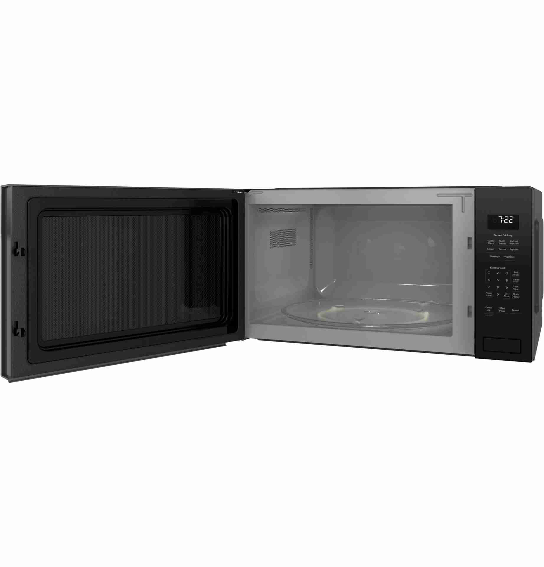 GE Profile 2.2 Cu. Ft. Gray Built-In Microwave PEB7227ANDD - BigDeal